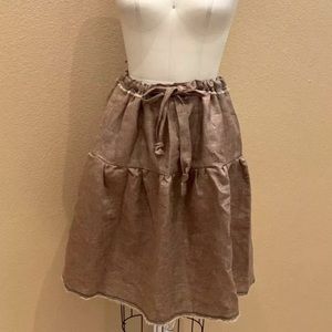 Linen Skirt S\M